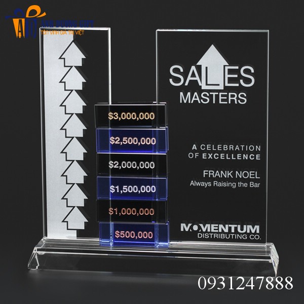 Kỷ niệm chương pha lê KNC00A44
